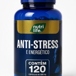 Anti-Stress com Energético Nutri Life – 120 Cápsulas