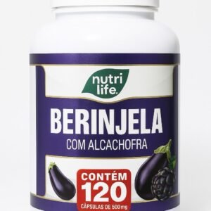 Berinjela com Alcachofra Nutri Life – 120 Cápsulas