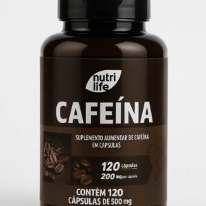 Cafeína Nutri Life – 120 Cápsulas