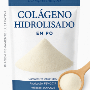 Colágeno Hidrolisado Tipo 1 500g – Alta Pureza e Absorção Rápida