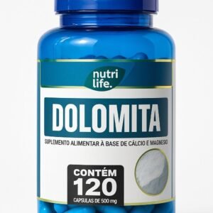 Dolomita Nutri Life – 120 Cápsulas de 500mg