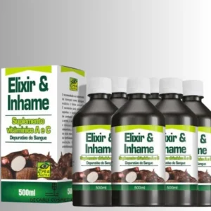 Kit com 6 Unidades - Elixir de Inhame 500ml – Depurativo Natural do Sangue