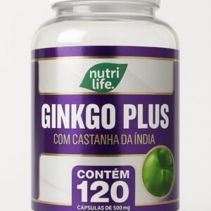 Ginkgo Plus Nutri Life – 120 Cápsulas de 500mg