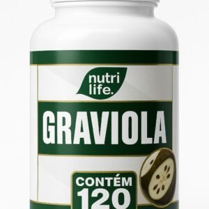 Graviola Nutri Life – 120 Cápsulas de 500mg