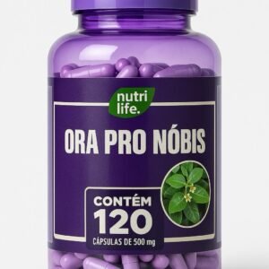 Ora-Pro-Nóbis Nutri Life – 120 Cápsulas de 500mg