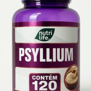 Psyllium Nutri Life – 120 Cápsulas de 500mg